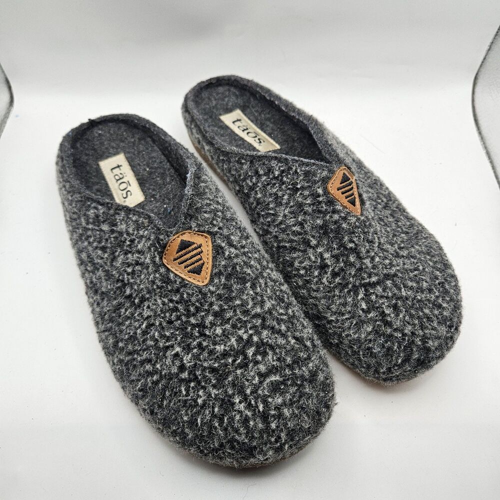 Taos Womens My Sweet Wool Clogs Comfort Slippers Sleep Lounge EU 40 US 9.5 - Picture 2 of 9
